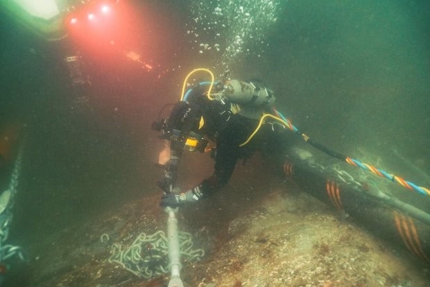 arbeid dykking rov